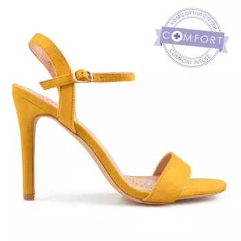 Женские элегантные желтые босоножки Tendenz