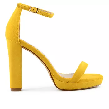 Женские элегантные желтые босоножки Tendenz