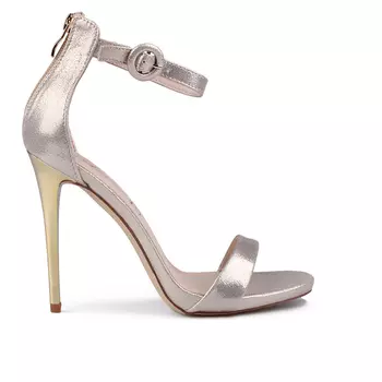 Женские элегантные золотистые босоножки Tendenz