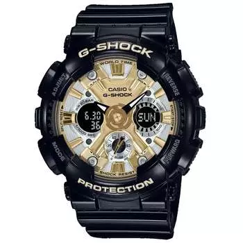 Женские аналоговые часы Casio G-Shock с черным циферблатом