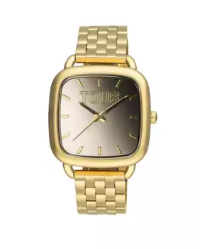 Женские аналоговые часы D-Logo Mirror с золотым стальным браслетом IPG Tous, золотой