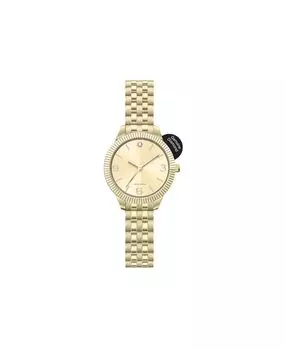 Женские аналоговые часы из металлического сплава золотистого цвета, 31 мм Jessica Carlyle, золотой