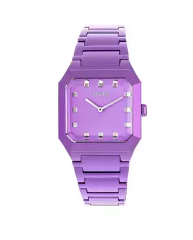 Женские аналоговые часы Karat Squared с сиреневым алюминиевым браслетом Tous, розовый