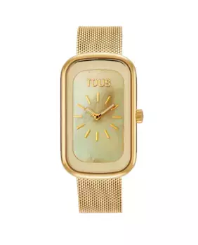Женские аналоговые часы T-Band Club с золотым браслетом Tous, золото