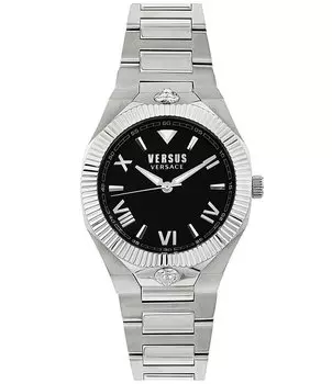 Женские аналоговые часы Versus By Versace Echo Park с браслетом из нержавеющей стали, серебро