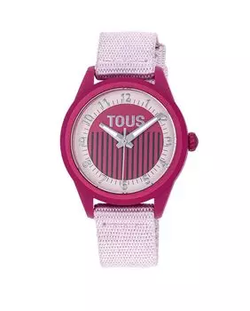 Женские аналоговые часы Vibrant Sun розового цвета Tous, розовый
