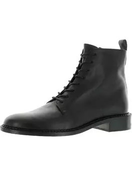 Женские армейские ботинки Cabria на молнии и шнуровке Vince, цвет Black Leather
