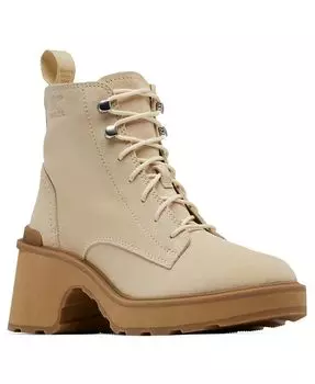 Женские армейские ботинки Hi-Line на шнуровке Sorel, белый