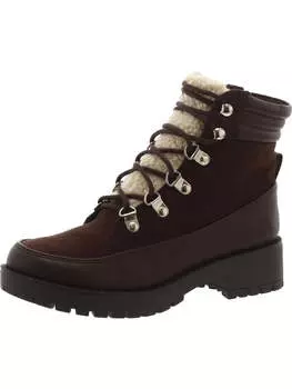 Женские армейские ботинки на шнуровке из искусственной кожи Style & Co., цвет choc sm/mc