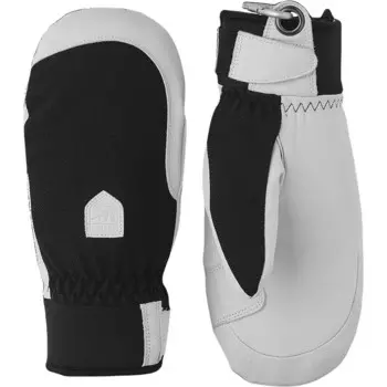 Женские армейские кожаные патрульные перчатки Hestra, черный