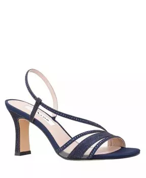 Женские асимметричные вечерние сандалии Abbi Nina, синий