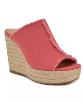 Женские эспадрильи Baja Slip-On на клиновидном каблуке Nine West, розовый