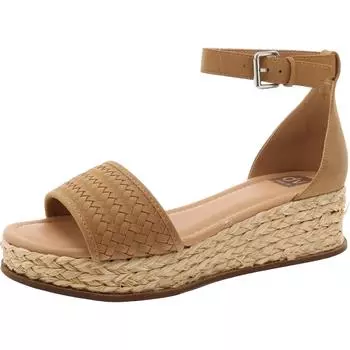 Женские эспадрильи Baker из искусственной кожи на платформе DV By Dolce Vita, цвет tan