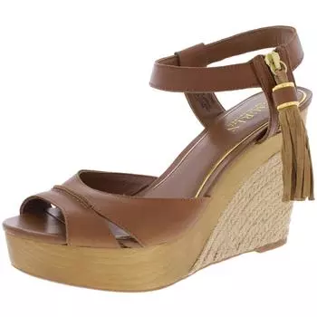 Женские эспадрильи Gwen с кисточками на танкетке Lauren Ralph Lauren, цвет polo tan