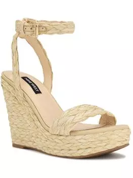 Женские эспадрильи Henri 3 с регулируемым ремешком на щиколотке Nine West, цвет light natural