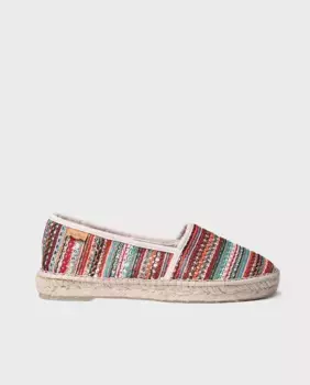 Женские эспадрильи из ткани на плоской подошве с резиновой подошвой Toni Pons, мультиколор