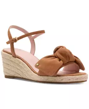 Женские эспадрильи Leandra на клиновидной подошве kate spade new york, коричневый