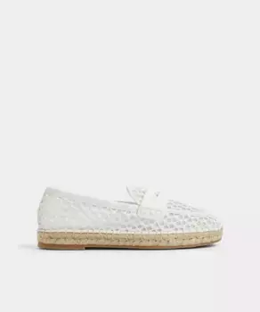 Женские эспадрильи на танкетке с круглым носком Aldo, белый