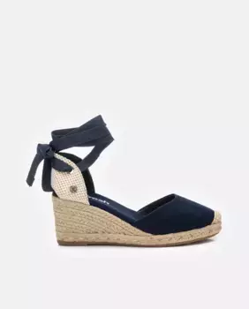 Женские эспадрильи на танкетке с застежкой-ремешком Refresh, синий