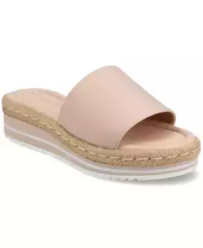 Женские эспадрильи Rosey на платформе с клином Journee Collection, розовый