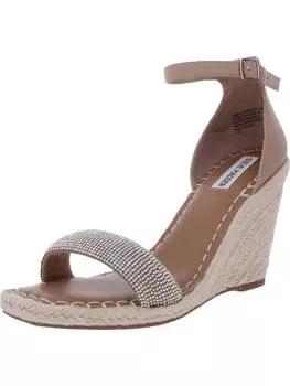 Женские эспадрильи со стразами и ремешком на щиколотке Submit-R Steve Madden, цвет rhinestone