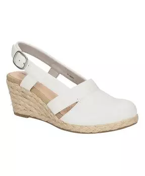 Женские эспадрильи Stargaze на танкетке с пяткой на пятке Easy Street, белый