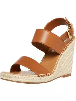 Женские эспадрильи Uri с пряжкой на танкетке Steve Madden, цвет cognac leather