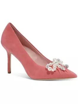 Женские атласные туфли Elodie High с украшением Kate Spade New York, цвет Rose Bush