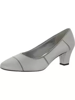 Женские атласные туфли-лодочки Datia Shimmer Easy Street, цвет silver satin/glitter