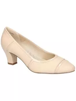 Женские атласные туфли-лодочки Datia Shimmer Easy Street, цвет nude