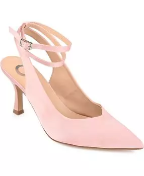 Женские атласные туфли на каблуке Marcella Journee Collection