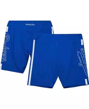 Женские байкерские шорты Royal Los Angeles Dodgers Mitchell & Ness