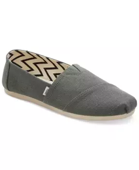 Женские балетки Alpargata Heritage Canvas TOMS, зеленый