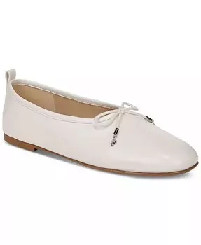 Женские балетки Ari с квадратным носком Sam Edelman, белый