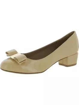 Женские балетки без шнуровки Varina Salvatore Ferragamo, желтый