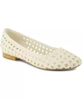 Женские балетки Briella с квадратным носком TOMS, белый