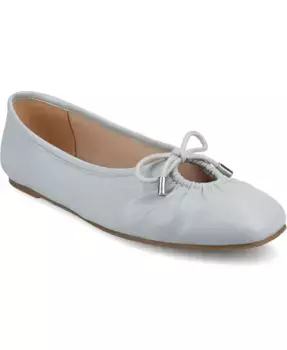 Женские балетки Callee с вырезом Journee Collection, синий