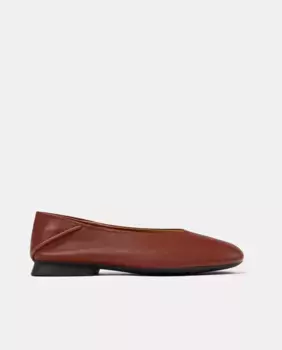 Женские балетки Casi Myra из гладкой кожи Camper, красный