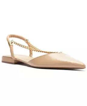 Женские балетки Charli на резинке Arezzo, слоновая кость/кремовый