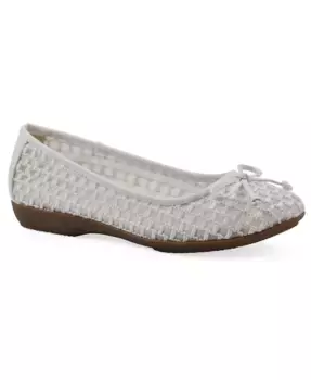 Женские балетки Chelcy с круглым носом Cliffs by White Mountain, белый