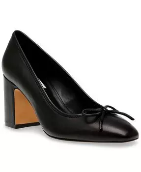 Женские балетки Cohen на блочном каблуке Steve Madden, черный