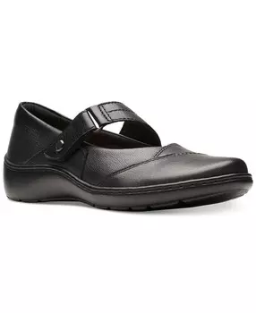 Женские балетки Cora Gema Mary Jane на плоской подошве Clarks