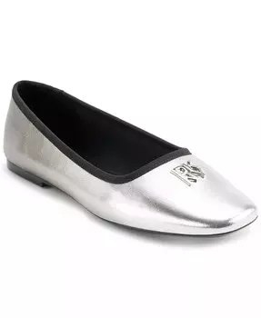 Женские балетки Daine DKNY, серебряный