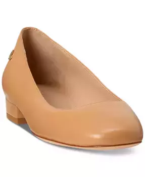 Женские балетки Emellie Lauren Ralph Lauren, коричневый/бежевый