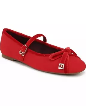Женские балетки Flora Mary Jane Sam and Libby, красный