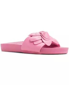 Женские балетки Flower Girl на плоской подошве Roxy, розовый