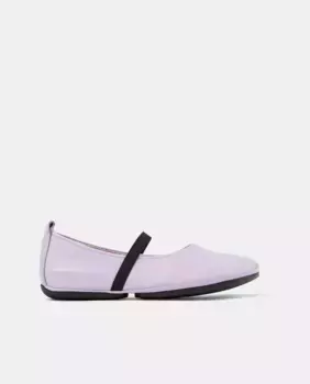 Женские балетки из гладкой кожи Right Nina Camper, фиолетовый