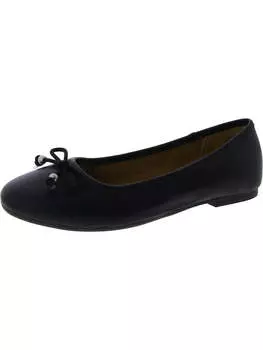 Женские балетки из искусственной кожи Slip On Style & Co., цвет black smooth