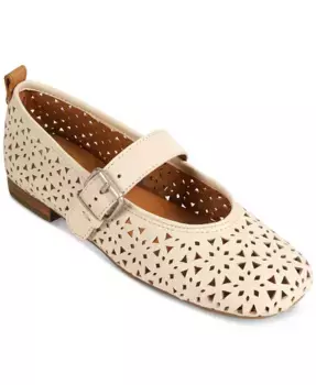 Женские балетки Karla из перфорированной кожи Gentle Souls, белый