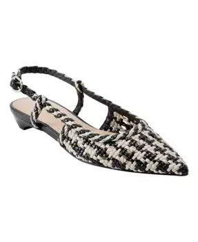 Женские балетки Kelysa с плетеными ремешками на щиколотке Marc Fisher, мультиколор